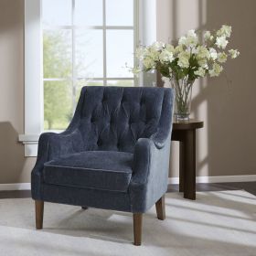 Button Tufted Accent Chair (Color: as Pic)